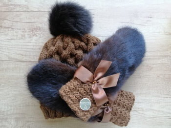 Komplekts ūdeļādas tumši brūns