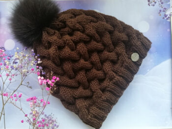 Cepure šokolādes brūna