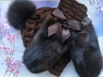 Komplekts ūdeļādas šokolādes brūns